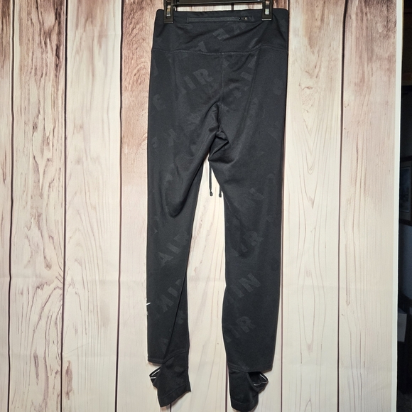 Nike High Waist Dri-FIT Black Leggings With Drawstrings Womens Small - Picture 5 of 8